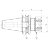 Патрон цанговый ISO40 MAS403BT P/P H70 ER25