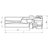 Патрон цанговый SL16-ER16-70