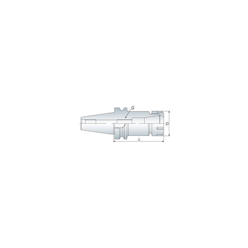Патрон цанговый BT40-ER11-70 Патрон цанговый BT40-ER11-70