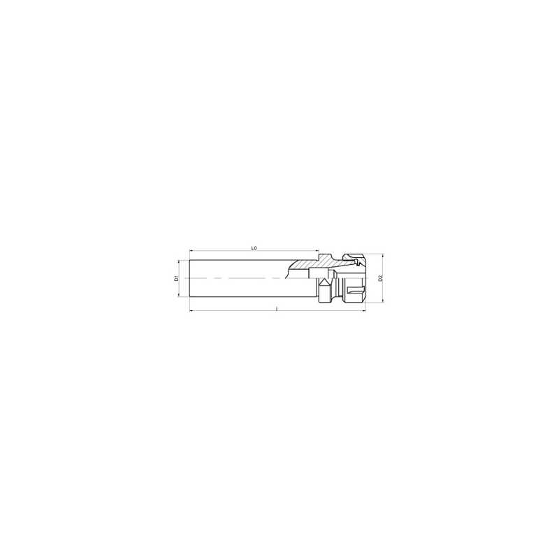 Патрон цанговый BC32-ER32-170 Патрон цанговый BC32-ER32-170