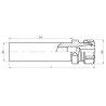 Патрон цанговый BC32-ER32-170