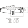 Патрон цанговый BT30-ER16-60M