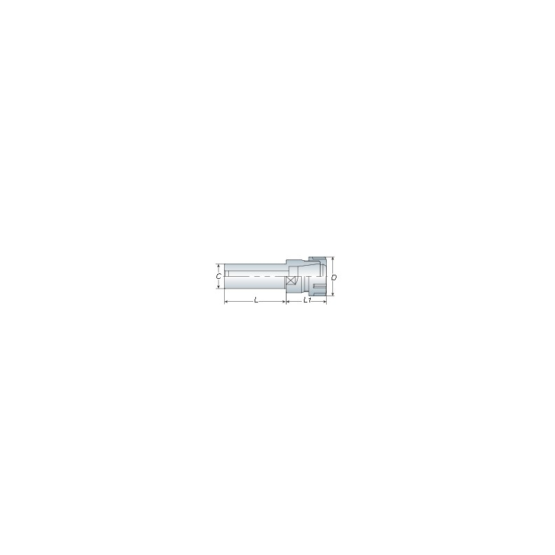 Патрон цанговый C25-ER25-150 Патрон цанговый C25-ER25-150