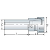 Патрон цанговый C25-ER32-100
