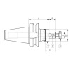 Оправка ISO50 MAS403BT P/F UNIV. H70 D.40
