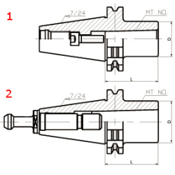 Оправка SK40-MTB4-90
