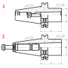 Оправка SK40-MTB4-90