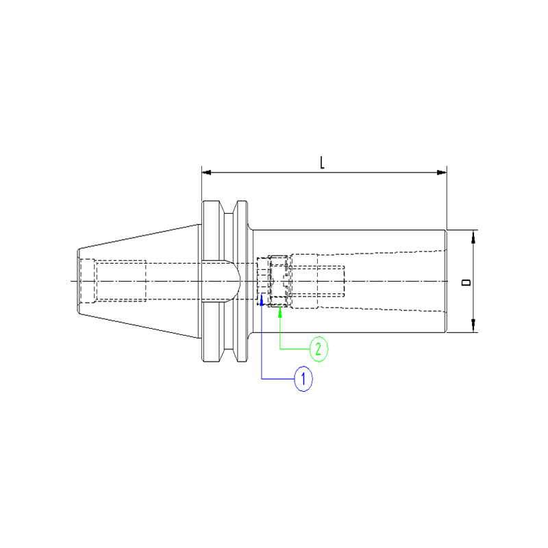 Оправка ISO30 MAS403BT H80 CM3 FRESE