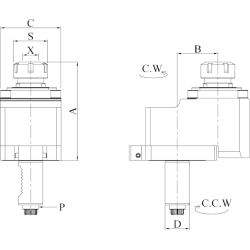 Головка сверлильно-фрезерная DA40-5480-32-50