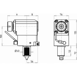 Головка сверлильно фрезерная DUP0040240 (FR40ER40H100 int)