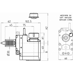 Головка сверлильно фрезерная DUP0091125 (BL30ER25H75 ex)