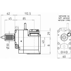 Головка сверлильно фрезерная DUP0411132 (BL30MTSK32H85 ex)