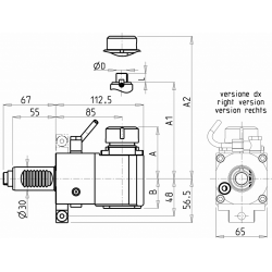 Головка сверлильно фрезерная SAU0080125 (FR30ER25H85CH36 ex)