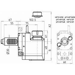 Головка сверлильно фрезерная SAU0092125 (BR/L30ER25H75 ex)