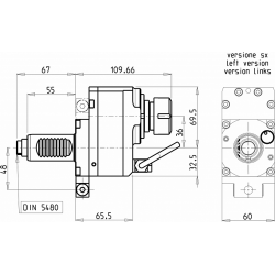 Головка сверлильно фрезерная SAU0101225 (DA30ER25OFF36 Ex)