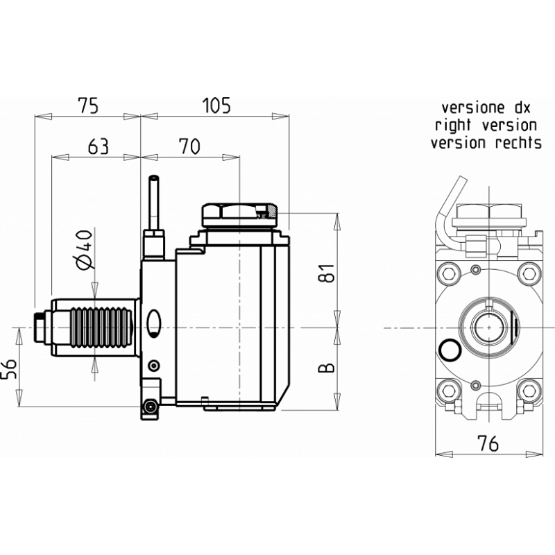 Головка сверлильно фрезерная SAU0410240 (FR40MTSK40H70 int)