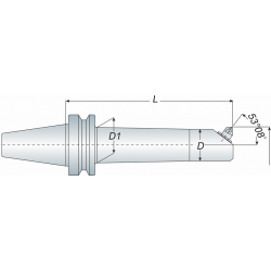 Борштанга BT50-BCA33-210