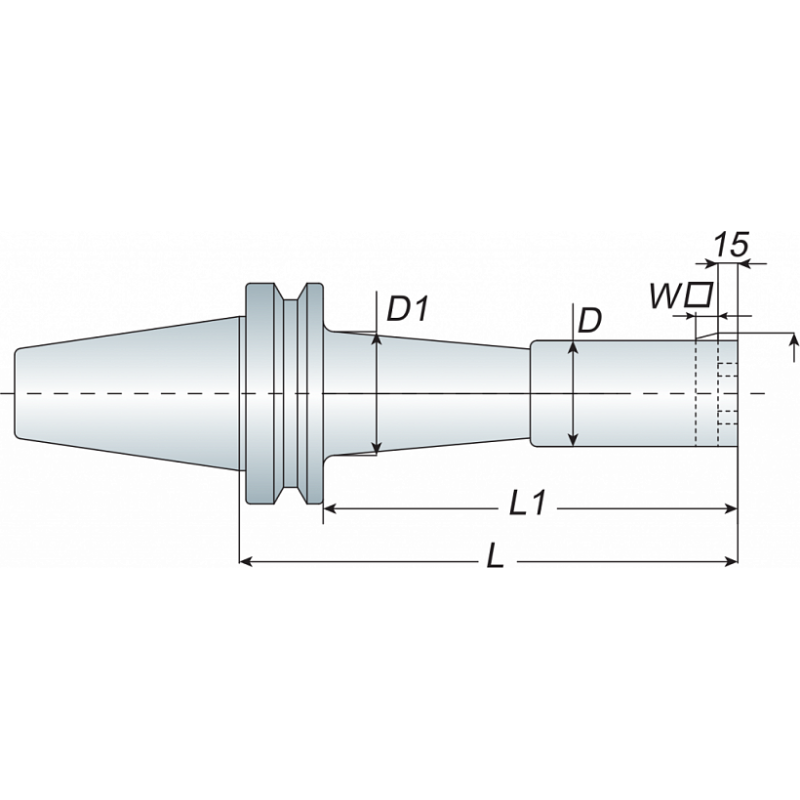 Борштанга BT50-BSB72-240