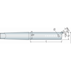 Борштанга MT5-BSA30-165