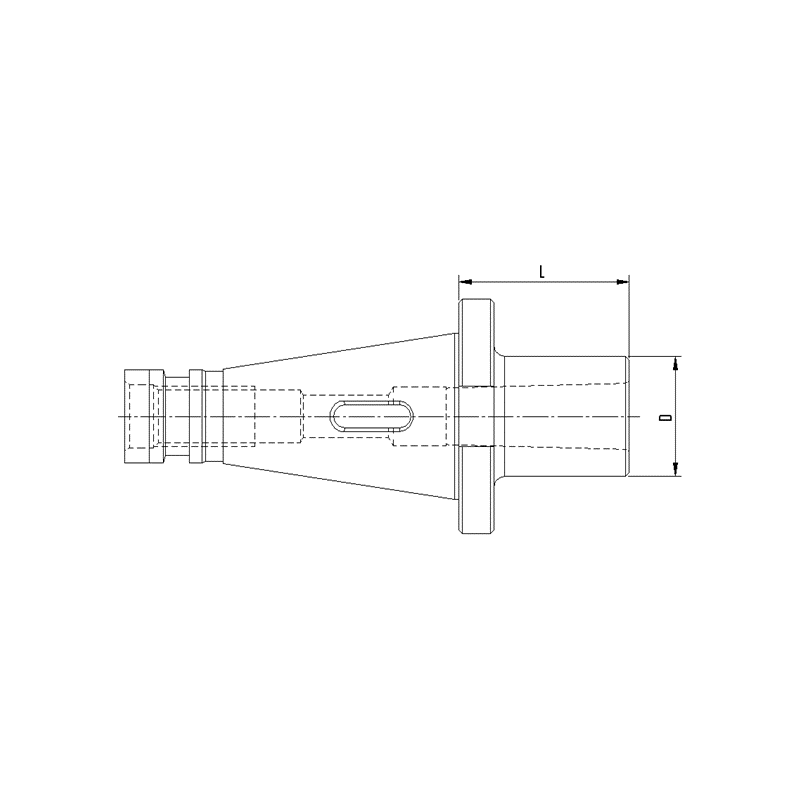 Оправка ISO50 DIN2080 H100 CM5 PUNTE