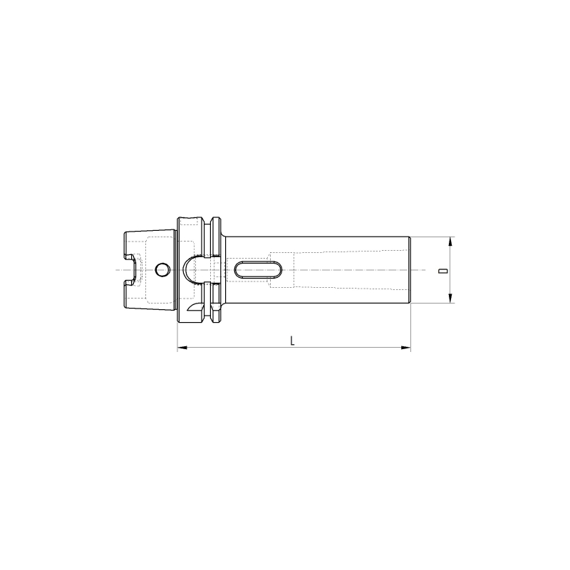 Оправка HSK63/F DIN69893 H.140 CM3 PUNTE Оправка HSK63/F DIN69893 H.140 CM3 PUNTE