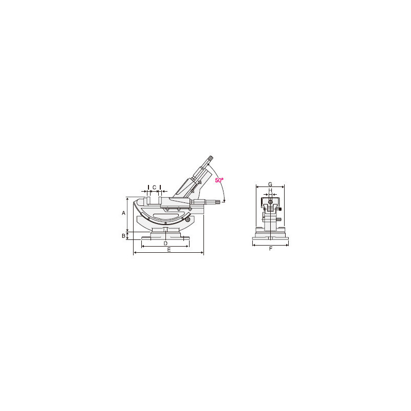 Тиски HHY-150 Тиски HHY-150