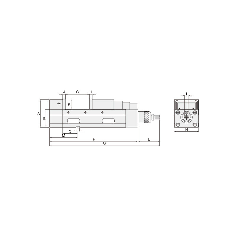 Тиски HPAC-200 Тиски HPAC-200