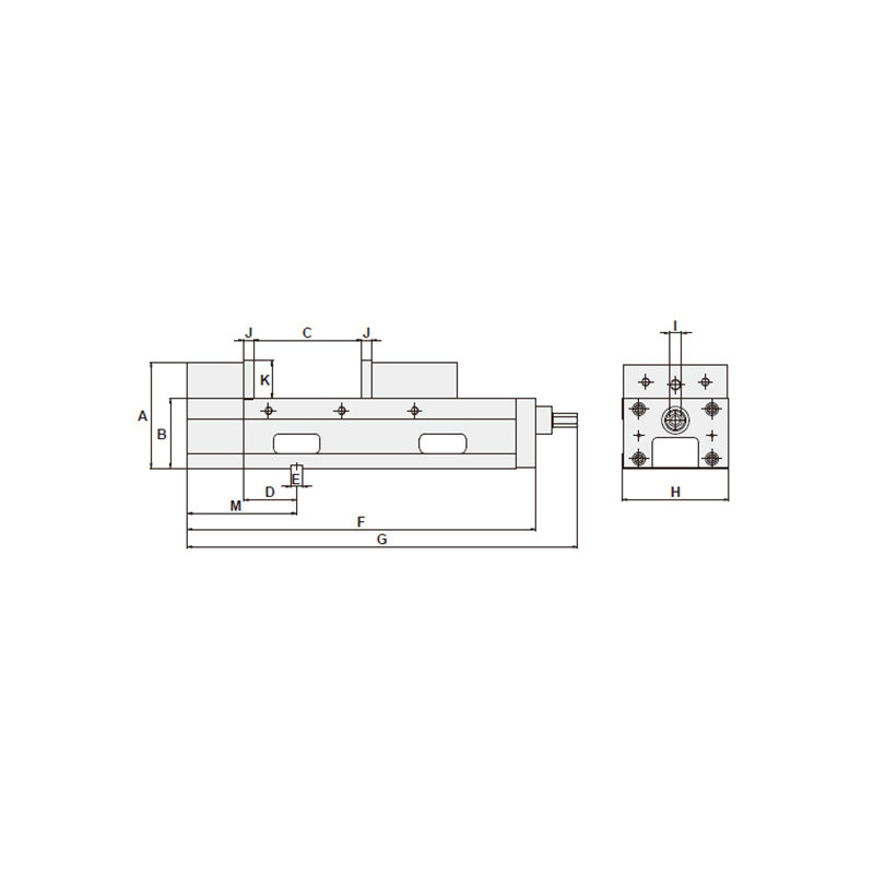 Тиски HPAV-160L