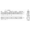 Тиски HRV-7543