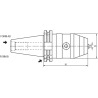 Патрон сверлильный ISO50 DIN69871 M/AUTOS./FORI H95 D.16
