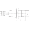 Патрон резьбонарезной DIN2080 ISO50 M./PORTAM./C/R H79 GR.2