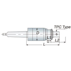Патрон резьбонарезной MT3-TPM830
