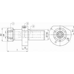 Патрон цанговый PORTAPINZE E4-30X16