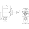 Головка сверлильно-фрезерная DW700-DF85-50-85