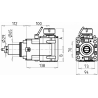 Головка сверлильно фрезерная DWO1140232 (DF65ER32H100)