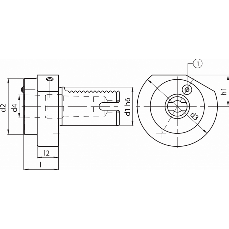 Держатель CONO-MORSE FORMA F60-MKD4