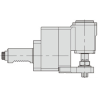 Головка сверлильно-фрезерная BL30-MT16C/3