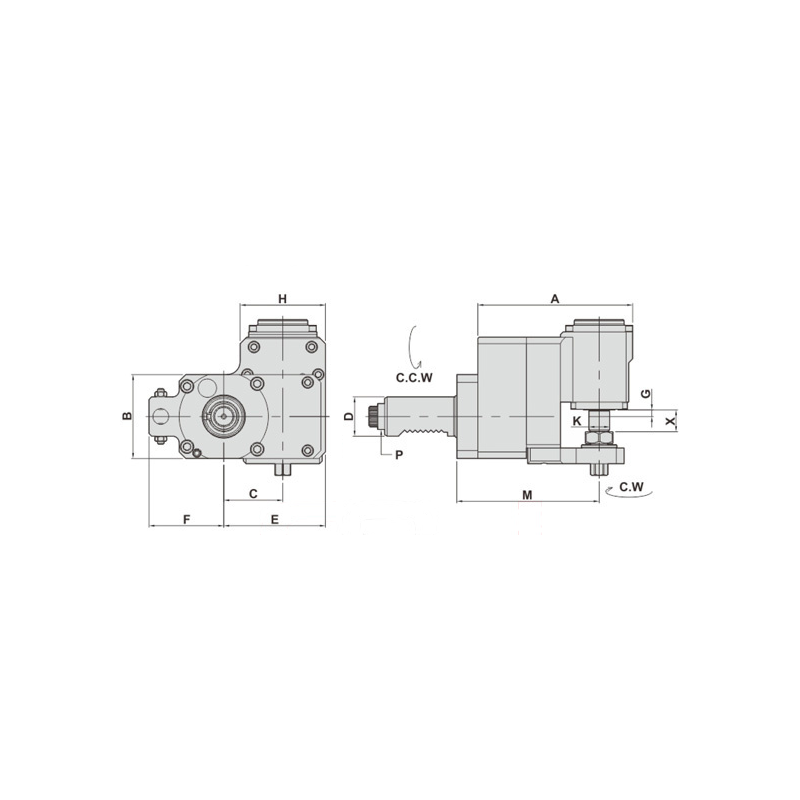 Головка сверлильно-фрезерная BR30-1809-16C/3