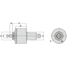 Головка сверлильно-фрезерная DA40-MT22C