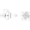 Головка сверлильно-фрезерная DW300-DA65-22C