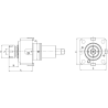 Головка сверлильно-фрезерная DW350-CW-DA75-40