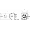 Головка сверлильно фрезерная DWO0901132 (DA55ER32 ex.)
