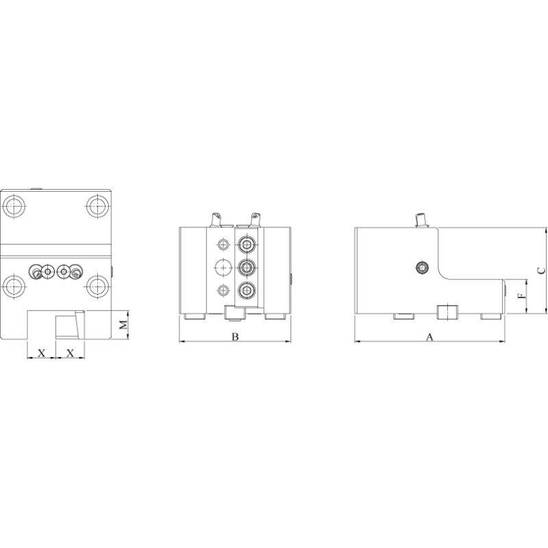 Резцедержатель DW230-C25-80 Резцедержатель DW230-C25-80