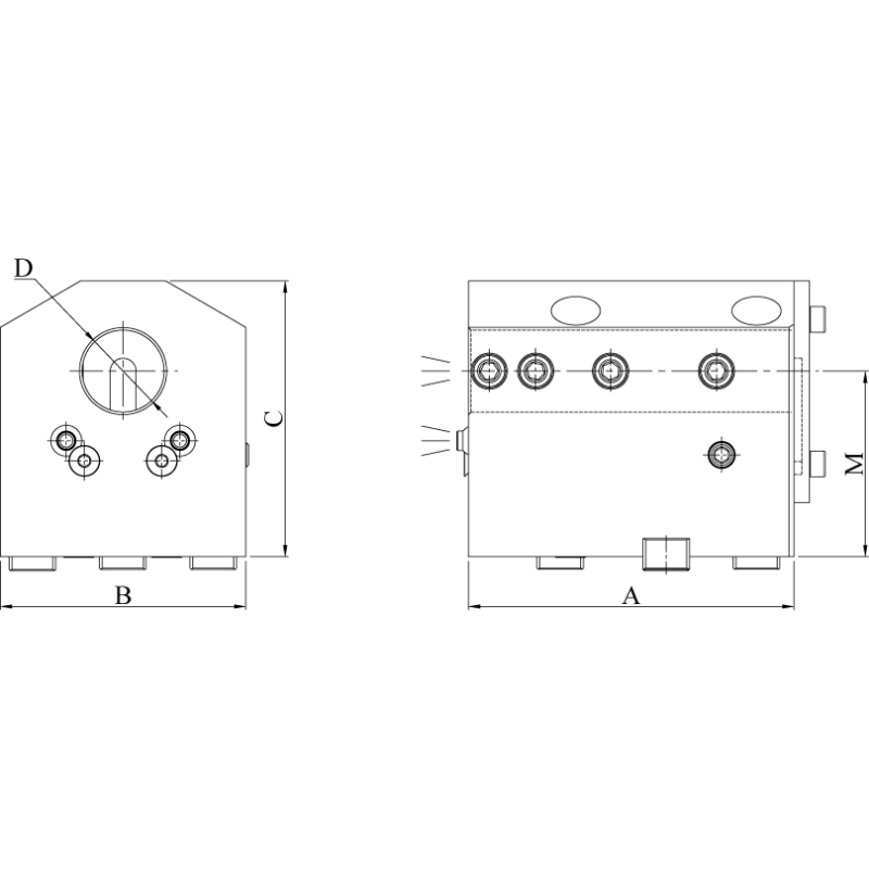 Резцедержатель DW350-B50-90-B Резцедержатель DW350-B50-90-B