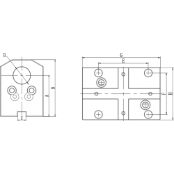 Держатель расточного инструмента BMT45-B32-065