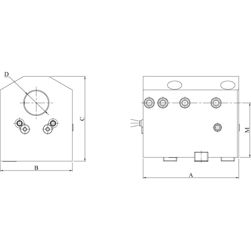 Резцедержатель DW300-B40-85 Резцедержатель DW300-B40-85