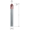 Фреза 90° Z4 D.4X2X50 G4 HYPER