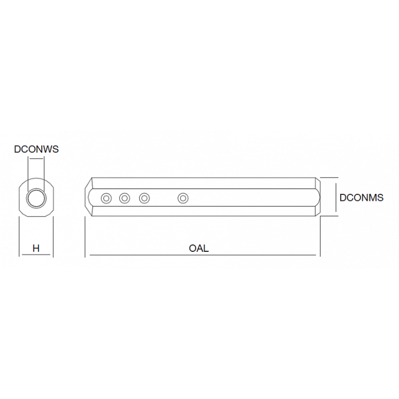 Держатель NT-SLV S03 D16-L100 HOLDERS NIKKO