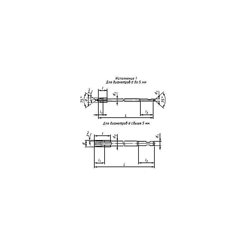 Метчик гаечный М24 х 3,0 L- 250 2640-0277 Р6М5