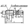 Метчик трубный конический Rc 1/8 2680-0014 Р6М5